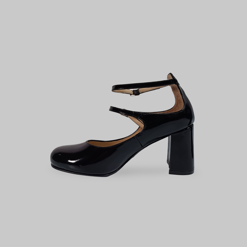 Tina - negro charol